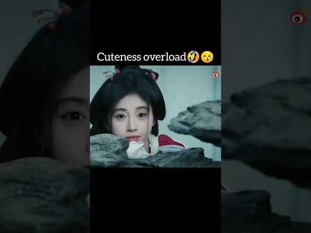 cuteness overload Ju jingyi version. #jujingyi #liuxueyi In blossom drama ju jingyi cute scene.