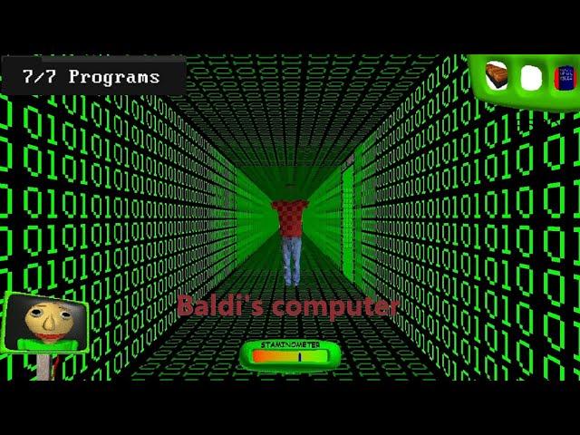 Baldi's computer (baldi's basics mod)