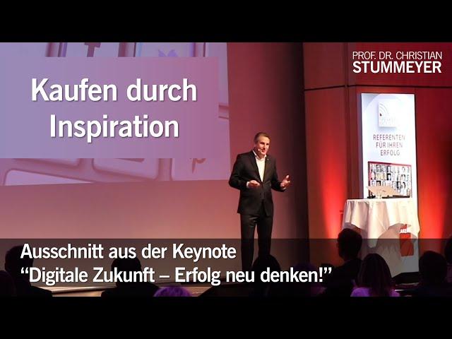 "Kaufen durch Inspiration" - Top-Redner Prof. Stummeyer, Keynote auf dem Wissensforum Villach