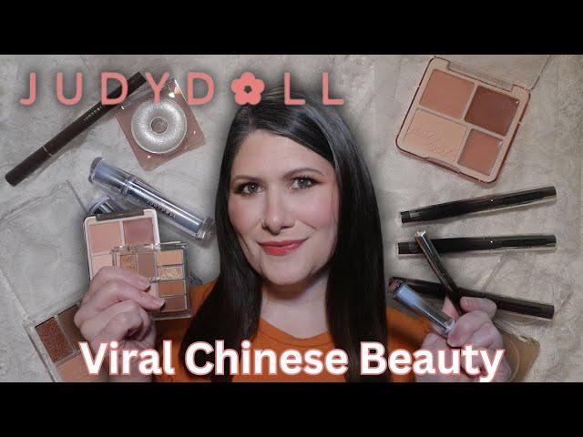 JUDYDOLL MAKEUP TRY-ON | FINALLY TRYING THE VIRAL C-BEAUTY BRAND