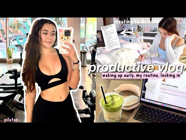 getting productive vlog: entering my winter arc, locking in for 2025, + creating the perfect routine