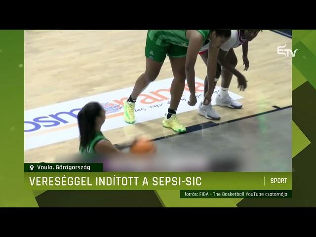 Vereséggel indított a Sepsi-SIC – Erdélyi Magyar Televízió