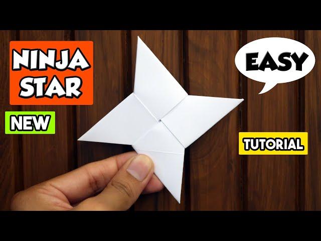 How to make a Paper Ninja Star | Origami - Paper Ninja Star | Paper ka ninja star kaise banaen