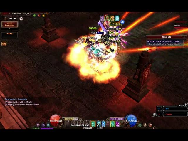 Dark lord vs elf pvp muonline 2019