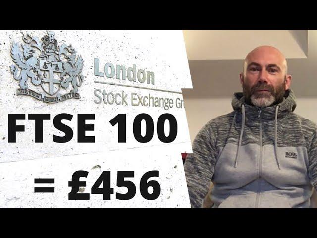 How to make £456 day Trading The FTSE 100