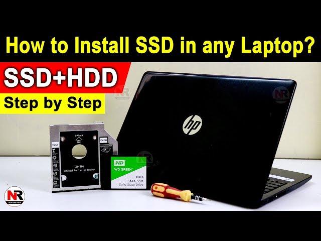 How to Install SSD in any Laptop | How to use SSD and HDD together in Laptop | How to Install SSD?