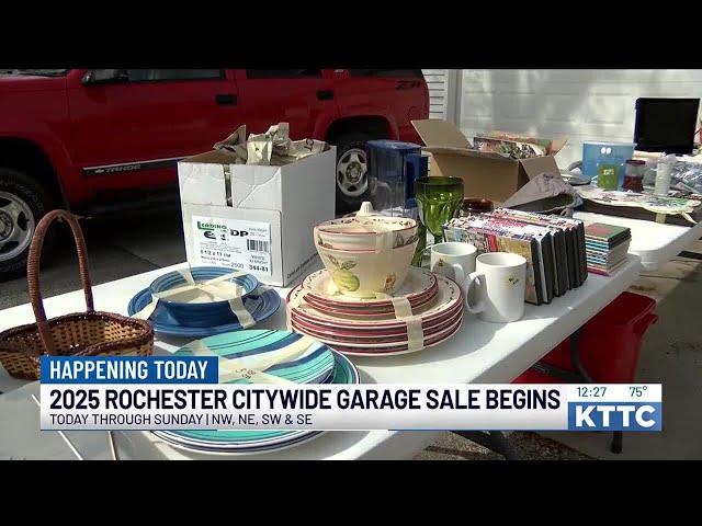 2025 Rochester citywide garage sale begins this weekend