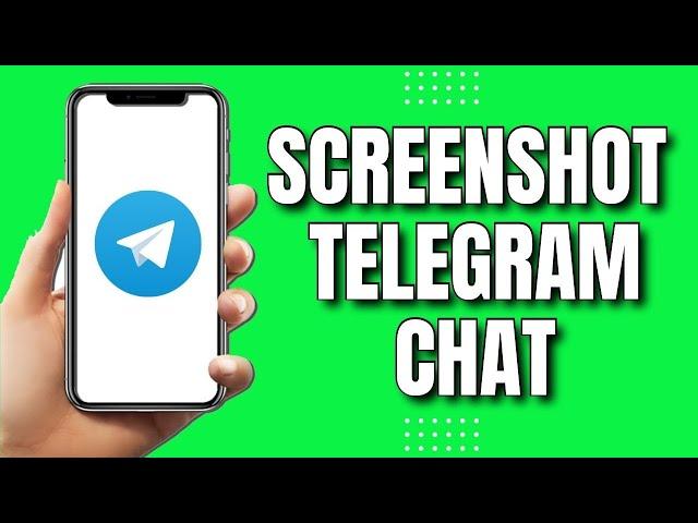 How To Take Screenshot In Telegram Secret Chat (2023)