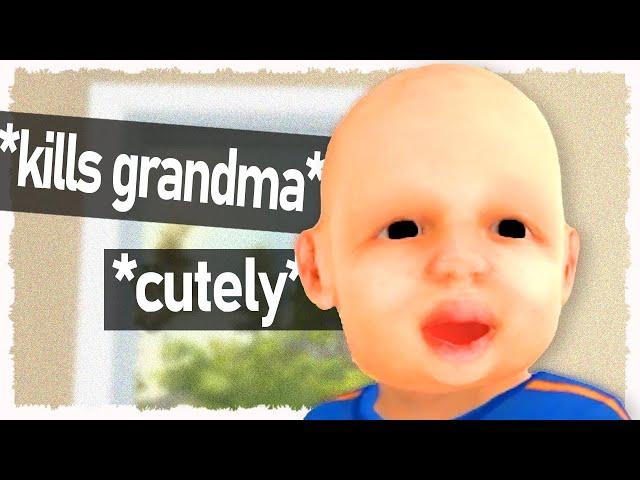 GRANNY SIMULATOR IS BRUTAL