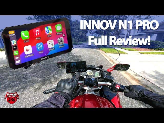 Reviewing EVERYTHING About The INNOV N1 PRO Dashcam & CarPlay Motorcycle Dash System