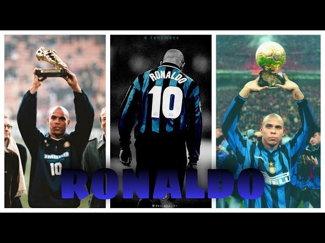 Ronaldo Fenomeno - Best Dribbling Skills & Runs & Goals - Inter | The Greatest Striker Of All Time