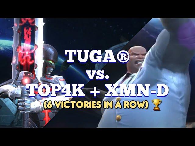 TUGA® vs. ToP4k  + XMN-D  | Season 25 AW 6 + 7 (We are very Happy, 6 Victories in 7 Wars )