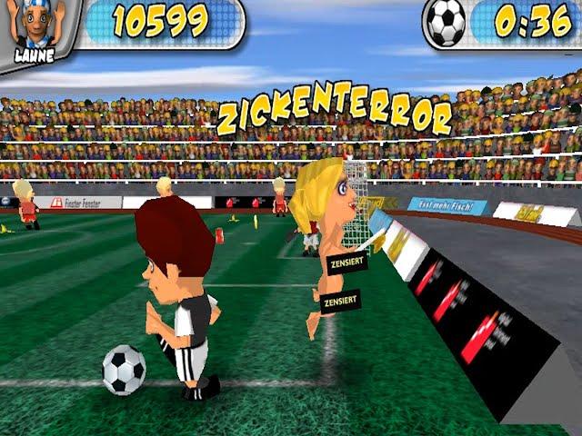 Flitzer Fussball-WM 2006 (2006, CD-ROM) [Streaker Game]