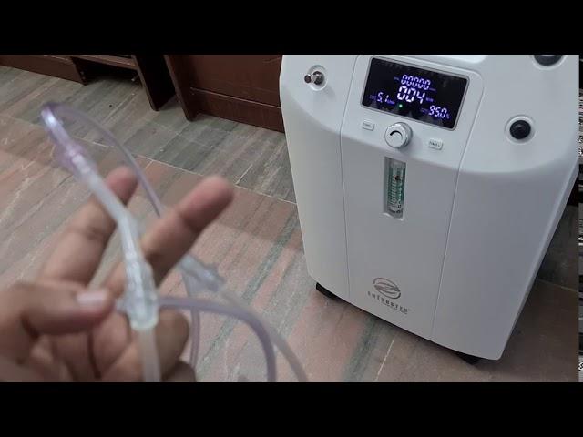 Simple Steps to connect two 5 lpm oxygen concentrators to use as 10 lpm machine