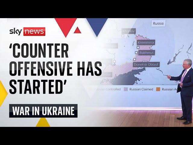 Ukraine War: 'Ukraine counter-offensive has started'