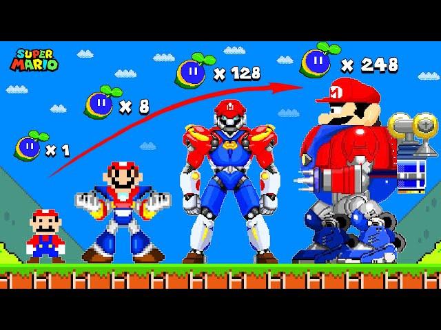 Super Mario Bros. But Every Seed Makes Mario Become ROBOT