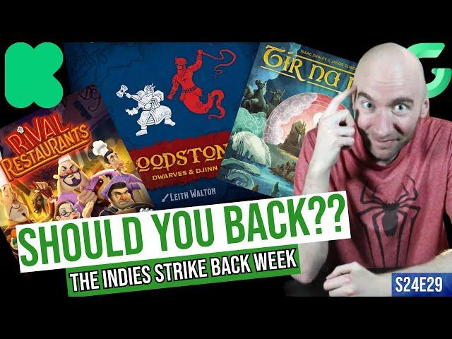 Should You Back? Expert Crowdfunding ADVICE; 14 Games in 25 MINUTES! S24E29!