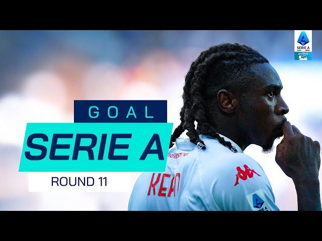 GOAL SERIE A | Kean Fires Fiorentina into Top 4! | Goal Collection | Round 11 | Serie A 2024/25