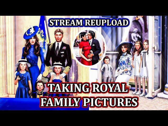 Taking Royal Family Pictures in The Sims 4 | Stream Reupload