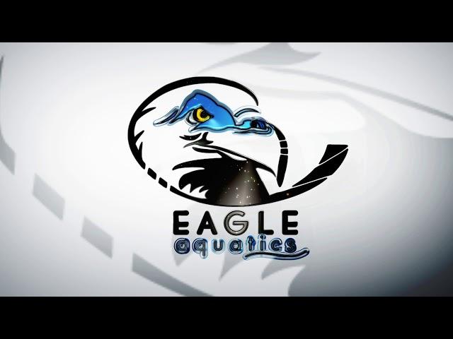 Eagle Aquatics 3D logo animation