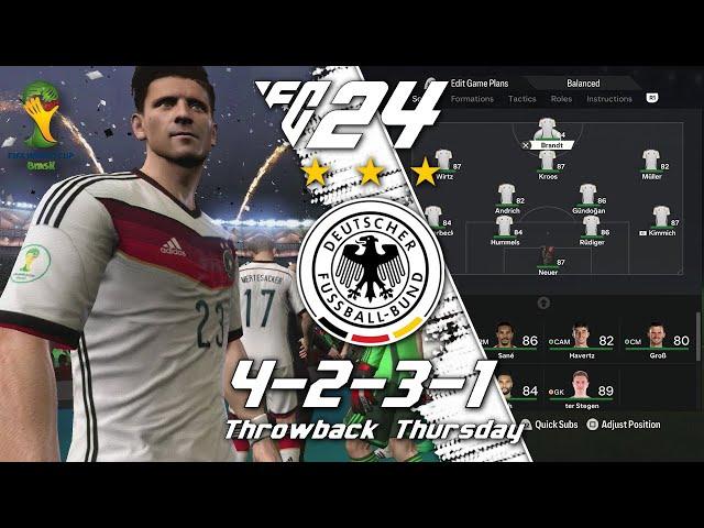 How Germany Dominated The 2014 World Cup | EA FC 24