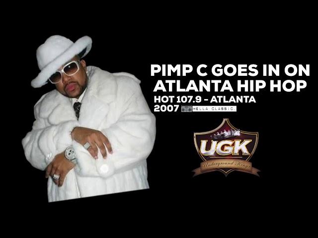 Pimp C Disses Young Jeezy And Atlanta Hip Hop On Atlanta Radio I HELLACLASSIC