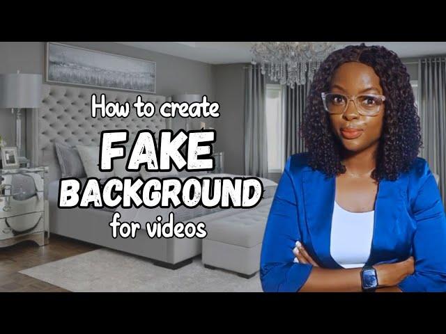 How to Create Fake Realistic YouTube Background for Free