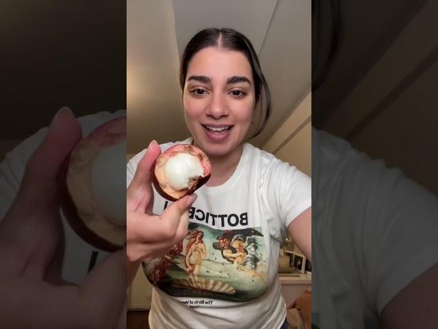 Mangosteen Fruit Review #fruit #mangosteen #review #tropical #rare