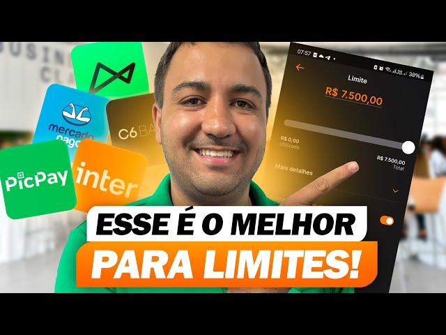ATUALIZADO. AS 3 MELHORES CONTAS DIGITAIS PARA LIMITES ALTOS EM 2024.