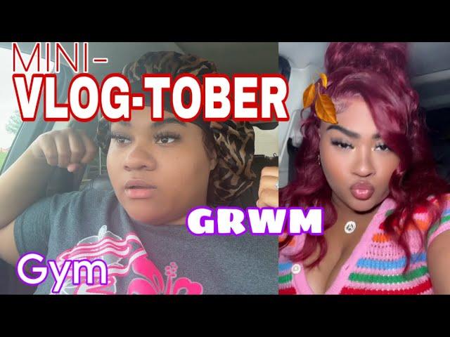 MINI “Vlog-tober | GYM | GRWM | OOTD