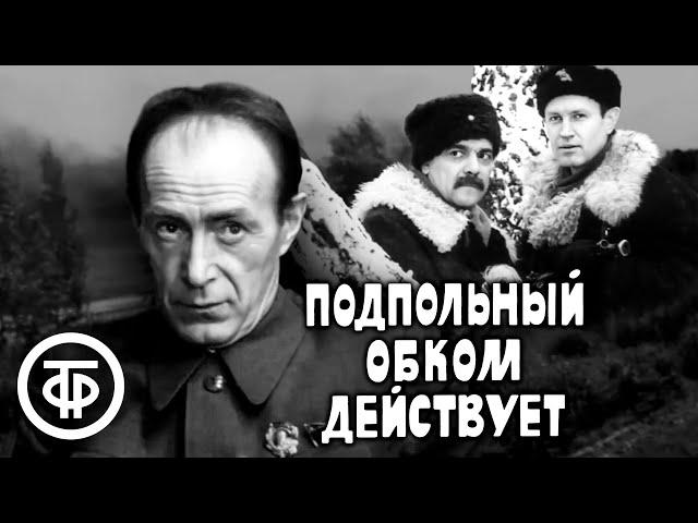 Подпольный обком действует. Военный фильм (1978)