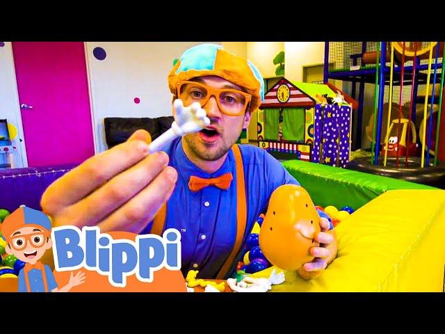 Blippi Learns about Body Parts | Blippi! | Kids Songs | Moonbug Kids