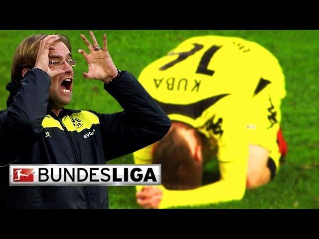 Borussia Dortmund Jakub Blaszczykowski's Open Goal Miss in 2010