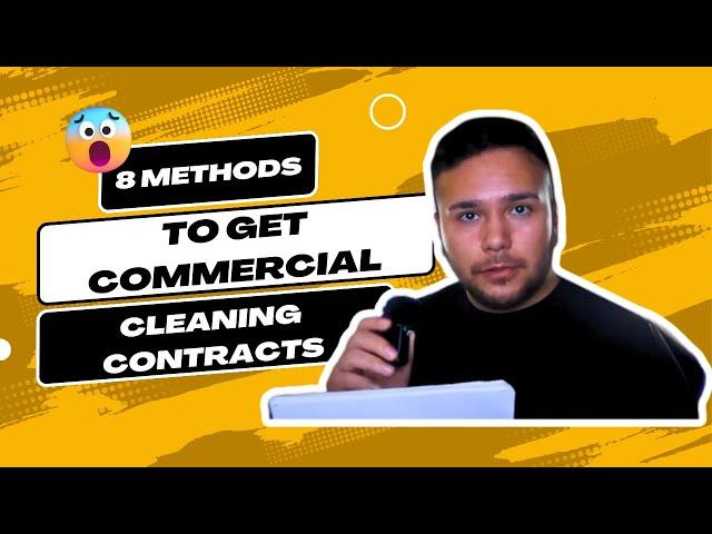 8 Methods To Get Commercial CLEANING CONTRACTS: Get Cleaning Leads on Autopilot