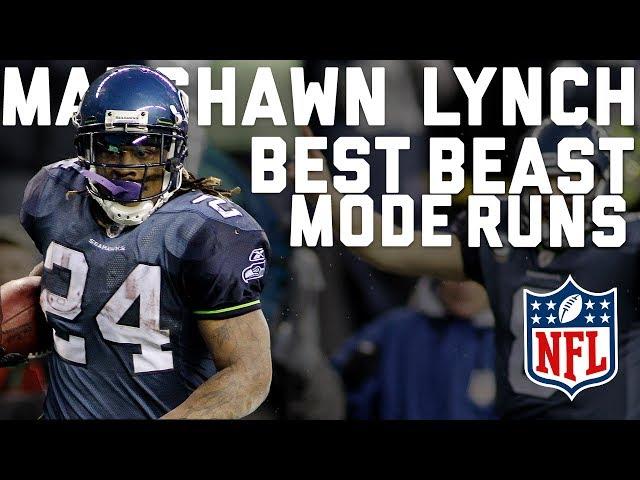 Marshawn Lynch's Best "Beast Mode" Runs | Eternal RedZone | DDFP | NFL