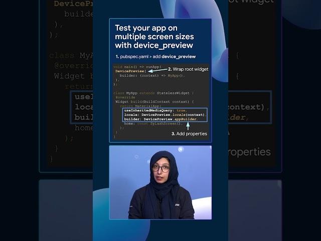 Test your Flutter app on multiple screen sizes with device_preview #Shorts