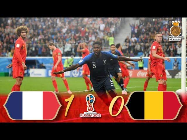 Francia 1-0 Bélgica | Semifinales Mundial Rusia 2018 | Resumen HD TV Azteca 1080p | MLDM