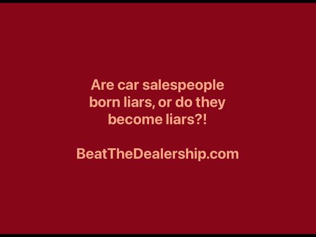 Liar or Salesman: Unveiling the Truth Behind Car Salesperson Stereotypes