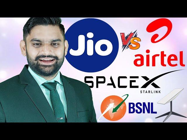 Why is going wrong with BSNL | Starlink Broadband Service in India | Jio | Airtel | Satellite Net |