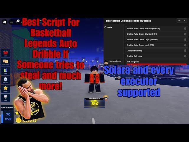 Best Script For Basketball Legends Auto Ankle Break, Ball Mag And Much More Support Every Executor!