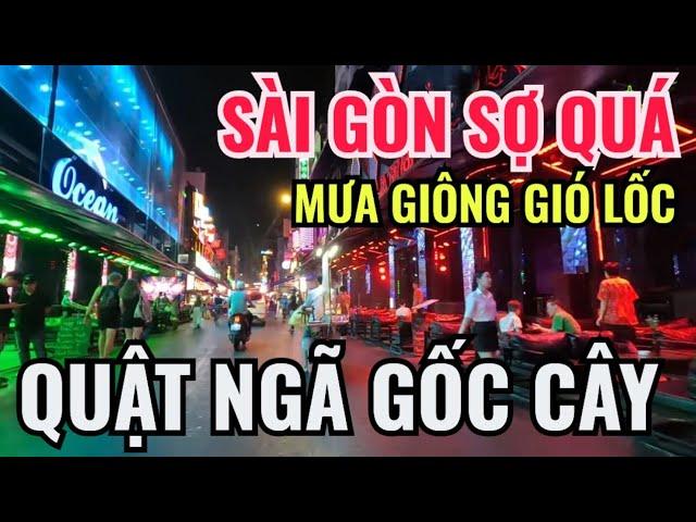 SÀI GÒN MƯA MỊT MÙ GIÔNG LỐC QUẬT NGÃ BẬT GỐC CÂY | NGƯỜI LÃNH CƠM ĐÂU BIẾT LÀM SAO CÓ TIỀN PHÁT CƠM