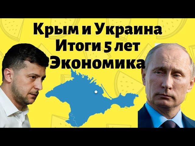 КРЫМ и УКРАИНА спустя 5 ЛЕТ! Сравнение 2019!