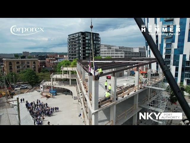 OneNKY Center Topping Off Ceremony 2024