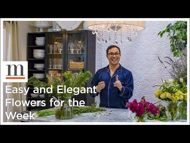 Elegant and Easy Flowers for the Week – Marc J. Sievers (Live!)