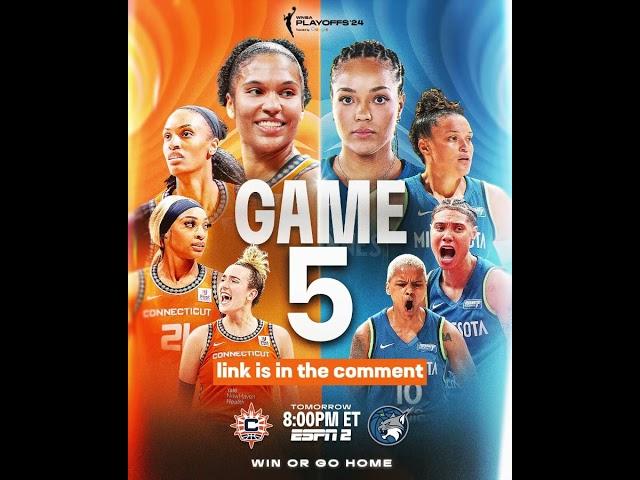 LIVE GAME 5 - MINNESOTA LYNX VS CONNECTICUT SUN