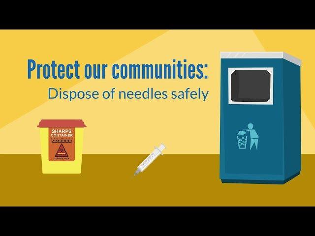 Protect Our Communities: Dispose of Needles Safely