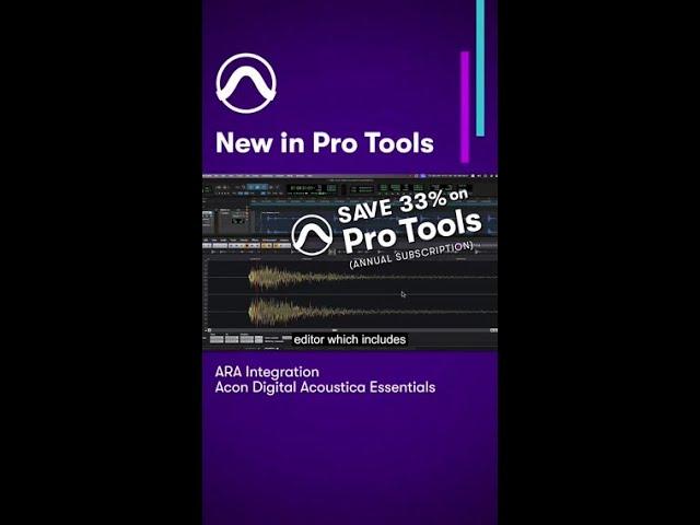 NEW IN PRO TOOLS: Acoustica Essentials by Acon Digital
