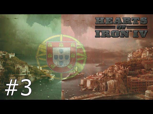 Let's Play Hearts of Iron IV - Portugal: Part 3 The Butchering Of Spain