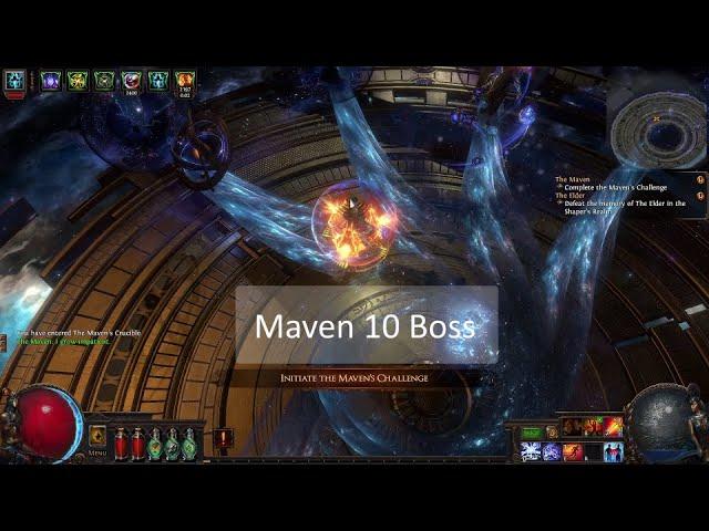 Maven's Invitation: The Atlas (10 Boss) - 3.19 Explosive Arrow Elementalist