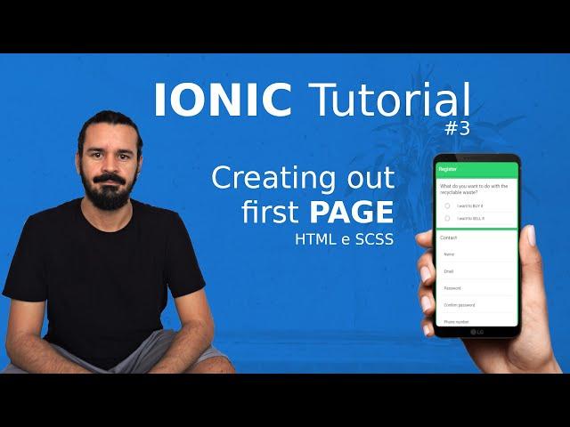 Ionic Tutorial #3 - First page with Ionic - Splashscreen web